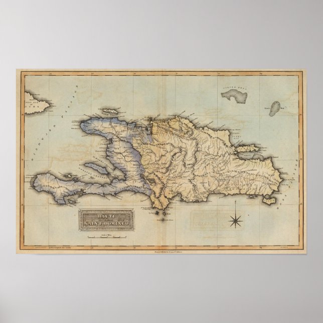 Póster Haití o Santo Domingo (Frente)