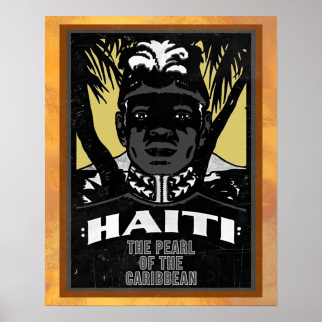 Póster HAITI The Pearl of the Caribbean   Poster (Frente)