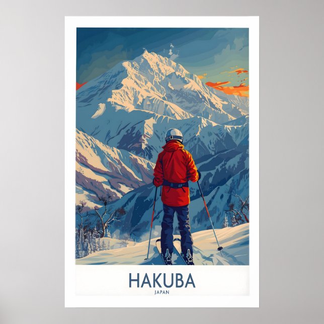 Póster Hakuba Wall Art Print Japan 1 (Frente)