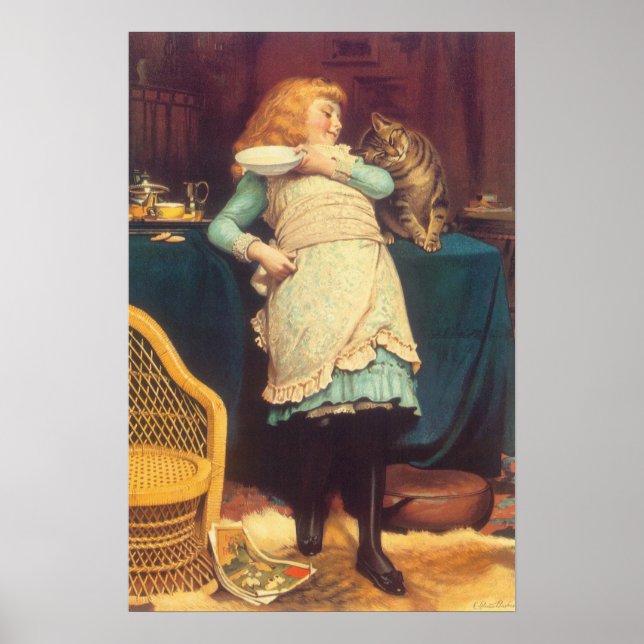 Póster Halagos Mejor Que Molestar a Charles Burton Barber (Frente)