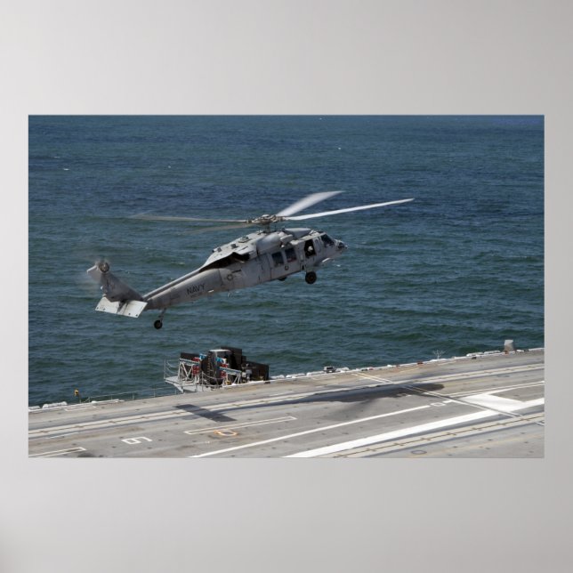 Póster Halcón marino SH-60 (Frente)