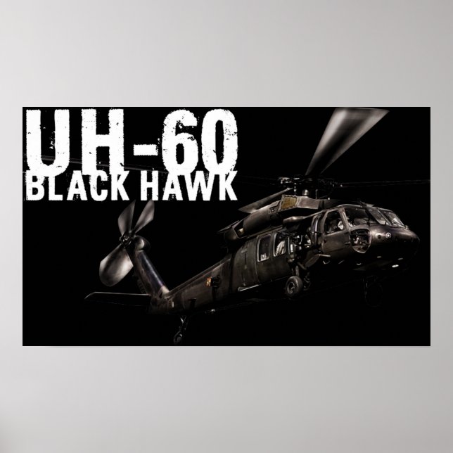 Póster Halcón negro (Frente)