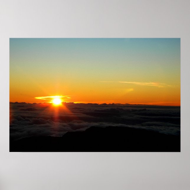 Póster Haleakala Sunrise (Frente)