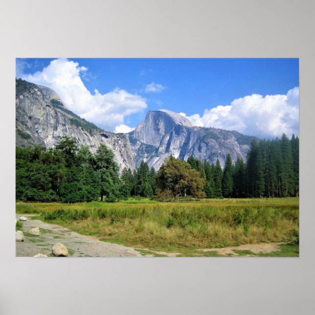 Póster Half Dome, Parque Nacional Yosemite, CA (Frente)