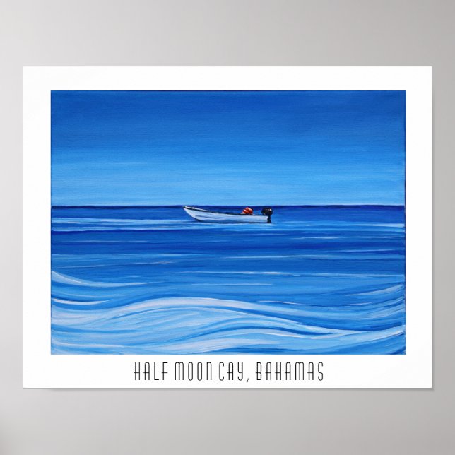 Póster Half Moon Cay, Bahamas Poster (Frente)