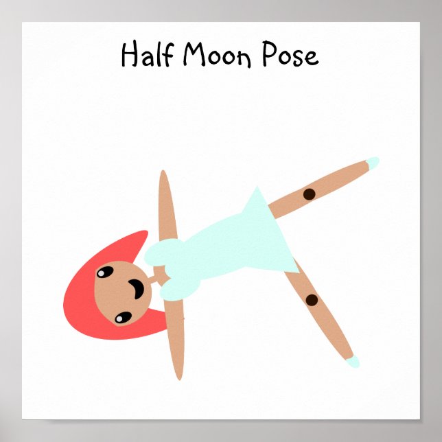 Póster Half Moon Pose (Frente)