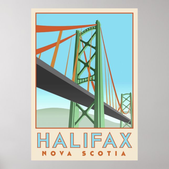 Póster Halifax Deco Poster (Frente)