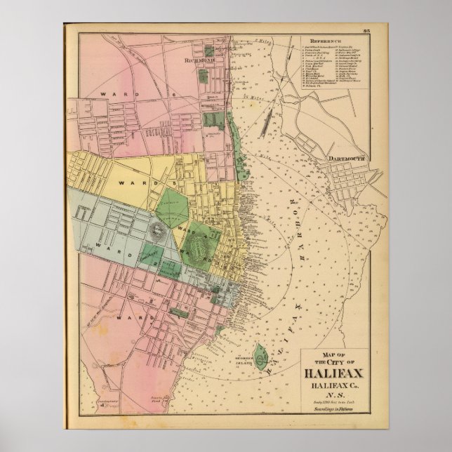 Póster Halifax, NS (Frente)