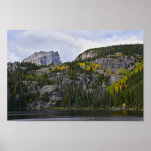 Póster Hallett Peak, Parque Nacional de las Montañas Roco