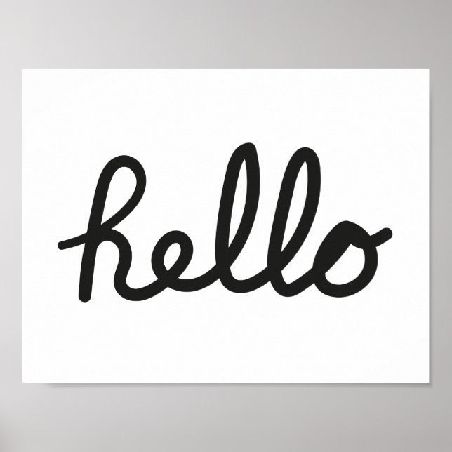 Póster Hallo (Frente)