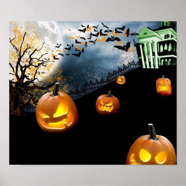Póster Halloween (Frente)