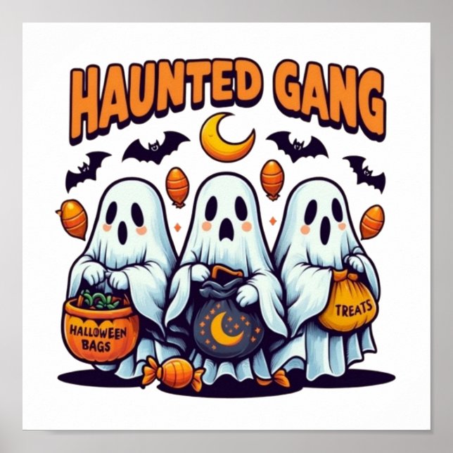 Póster Halloween (Frente)