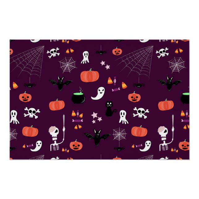 Póster Halloween (Anverso)