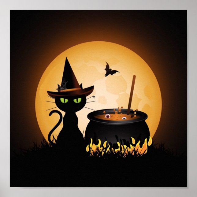 Póster Halloween (Frente)