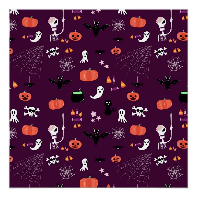 Póster Halloween (Anverso)