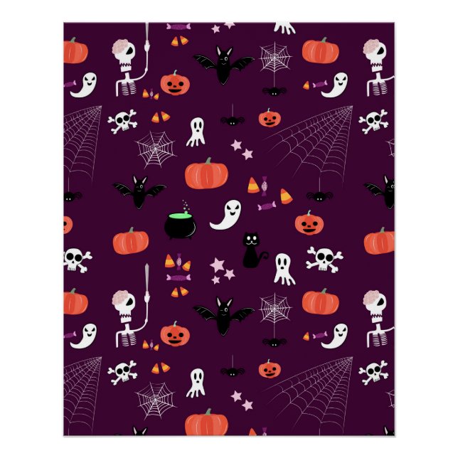 Póster Halloween (Anverso)