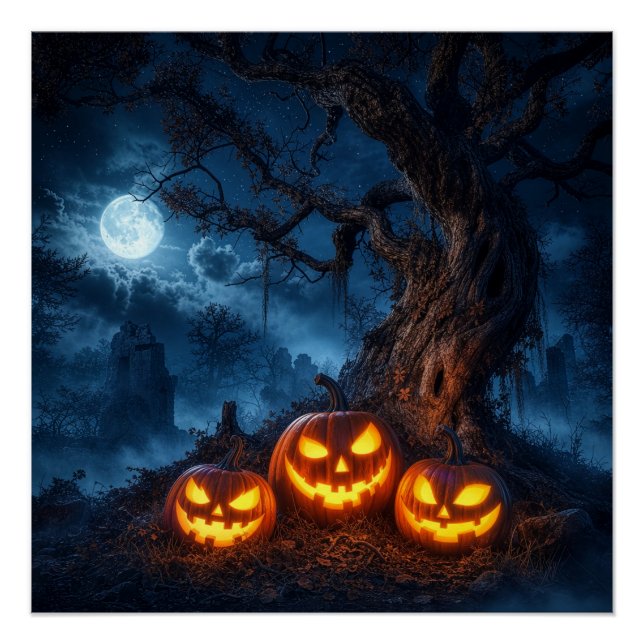 PÓSTER HALLOWEEN (Anverso)
