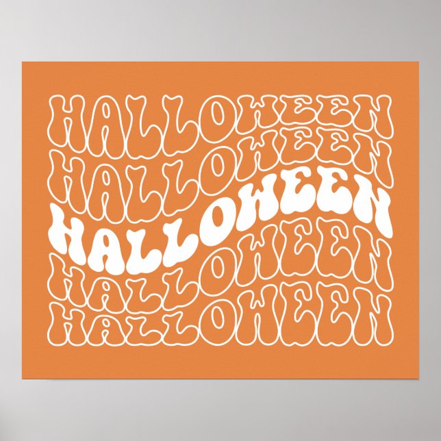Póster Halloween (Frente)