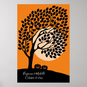 Póster Halloween - 150 Signature Guest Book Alternative