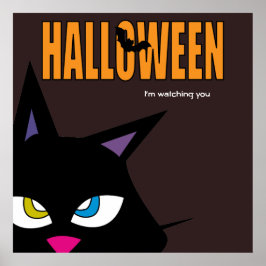 Póster Halloween B-CAT