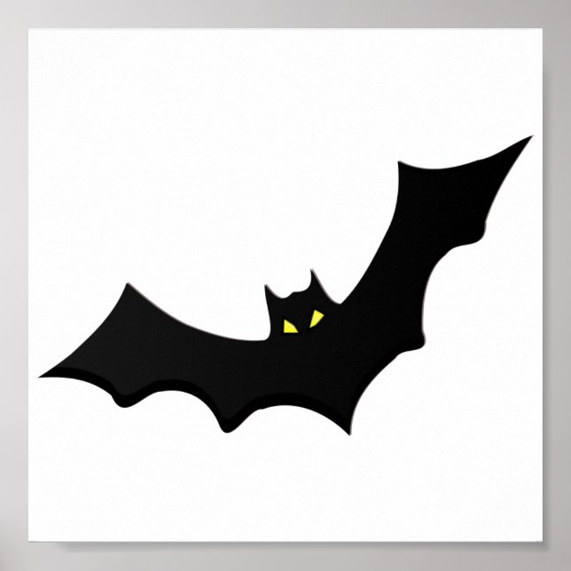 Póster Halloween Bat (Frente)