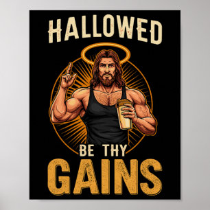 Póster Halloween Be Thains Gana Gimnasio Cristiano de ent