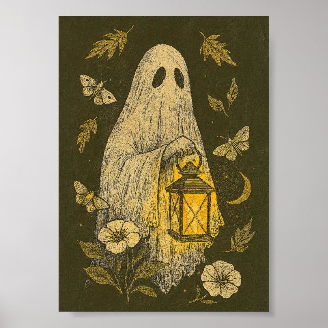 Póster Halloween Boho (Frente)