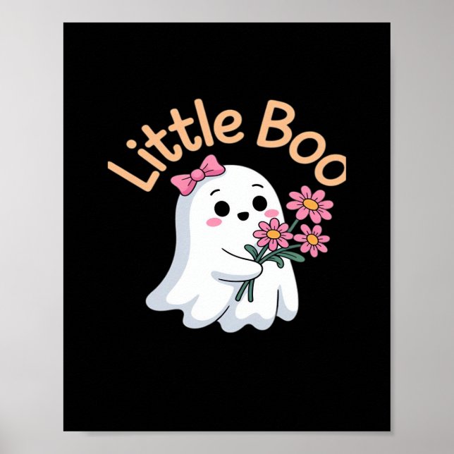 Póster Halloween Boo Cute Family (Frente)