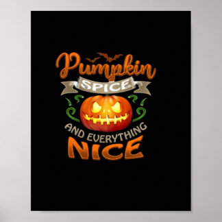 Póster Halloween Calabaza Spkin Todo Es Bonito Jack-O'-La
