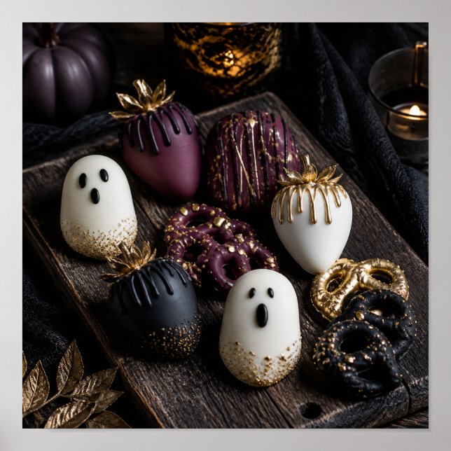 Póster Halloween candy melts (Frente)