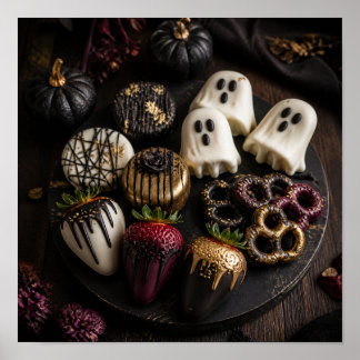 Póster Halloween candy melts
