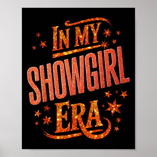 Póster Halloween Costume Show Girl In My Show Girl Era Wo (Frente)