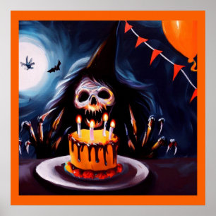 Póster Halloween - Cumpleaños 4
