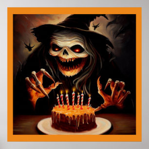 Póster Halloween - Cumpleaños 5
