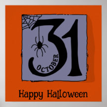 Halloween Cute Funny Whimsical marco 31 de octubre