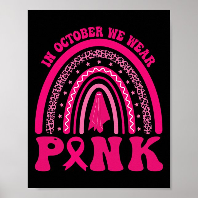 Póster Halloween de cáncer 1 (Frente)