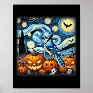 Póster Halloween de Jay Blue de Noche Starry