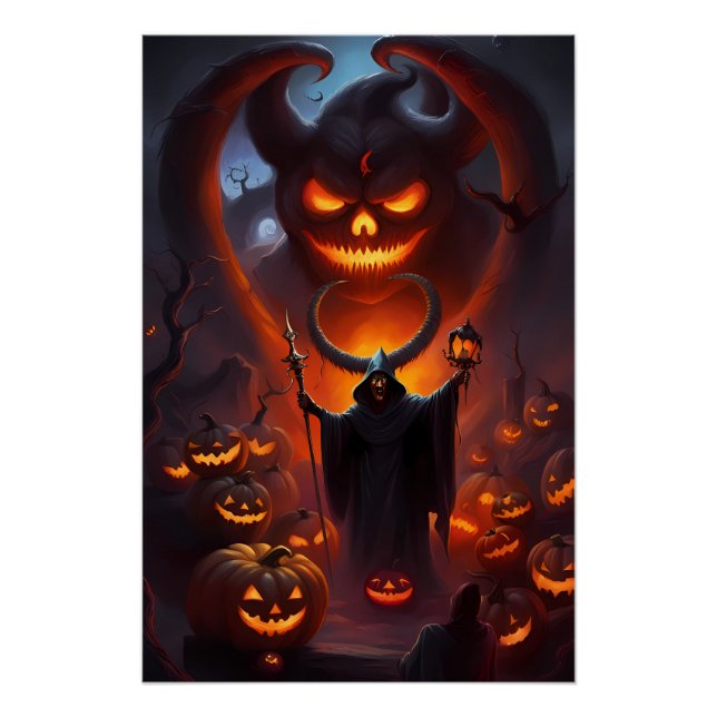 Póster Halloween de noviembre (Anverso)