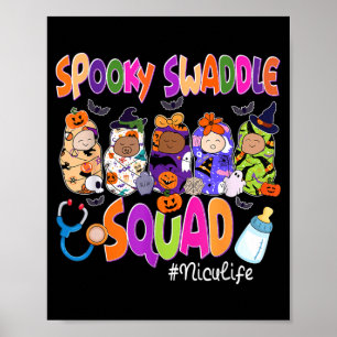Póster Halloween divertido