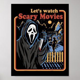 Póster Halloween Divertido Vamos A Ver Fantasma Películas