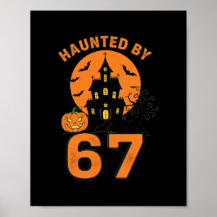Póster Halloween Embrujado 67 Seis Siete Meme 1 (1)