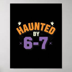 Póster Halloween Embrujado 67 Seis Siete Meme 1 (15)