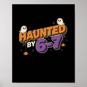 Póster Halloween Embrujado 67 Seis Siete Meme 1 (18) 