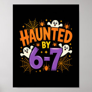 Póster Halloween Embrujado 67 Seis Siete Meme 1 (3) 