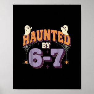 Póster Halloween Embrujado 67 Seis Siete Meme 1 (9)