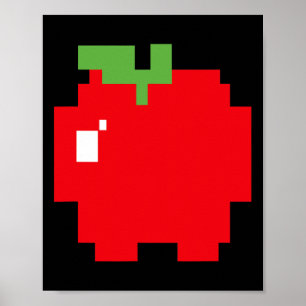 Póster Halloween en el videojuego retro arcade Pixel Appl