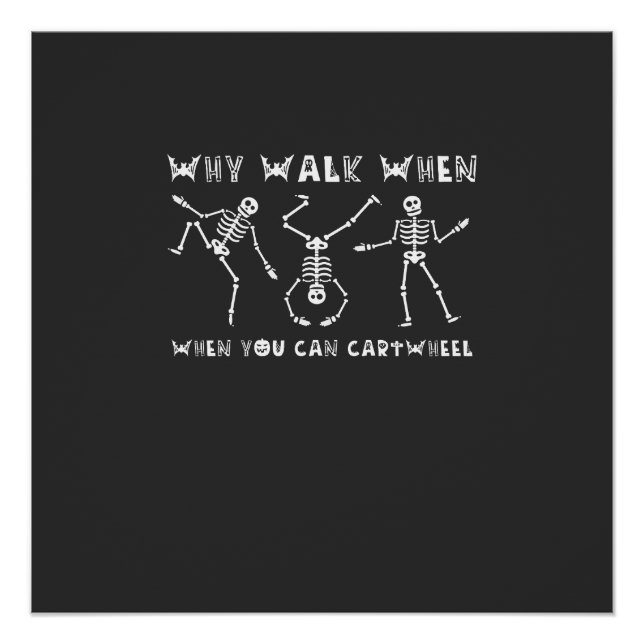 Póster Halloween en el volante del volante (Anverso)