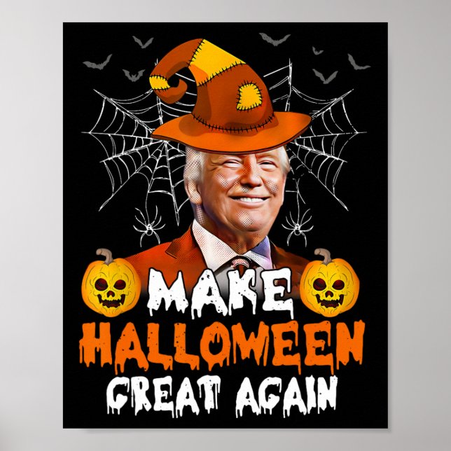 Póster Halloween es grande de nuevo divertido Trump Jack  (Frente)