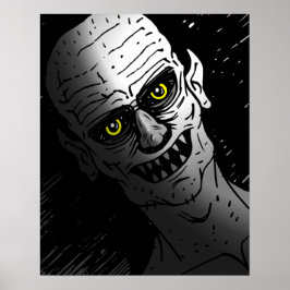 Póster Halloween es la noche de los vampiros