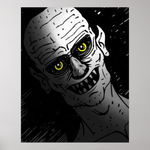 Póster Halloween es la noche de los vampiros